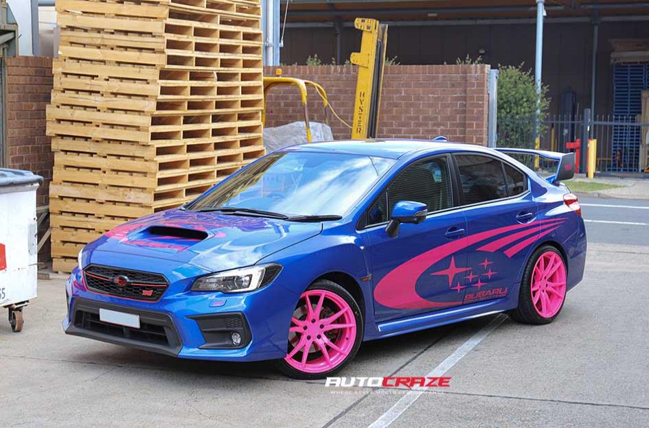SUBARU WRX SF04 MATTE BLACK